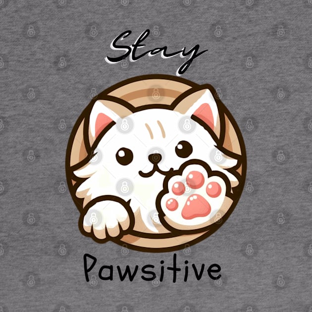 Stay Pawsitive by Bubbles